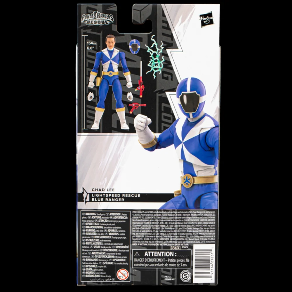 Power Rangers Lightning Collection Lightspeed Rescue Blue Ranger Figure 🔥 MMPR - Picture 2 of 14